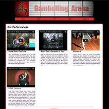 Gambolling Arena Version 2 Website